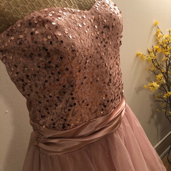 Pink Sequin Dress - Picture 8 of 8